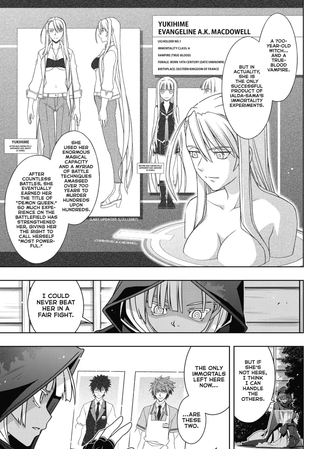 Read UQ HOLDER! chapter 141 image 14 on Lezhin