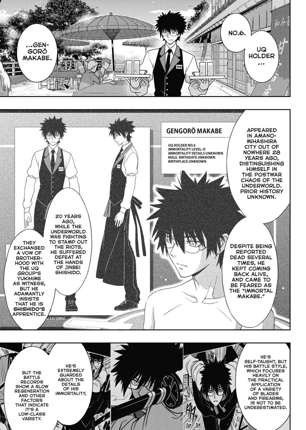 Read UQ HOLDER! chapter 141 image 18 on Lezhin