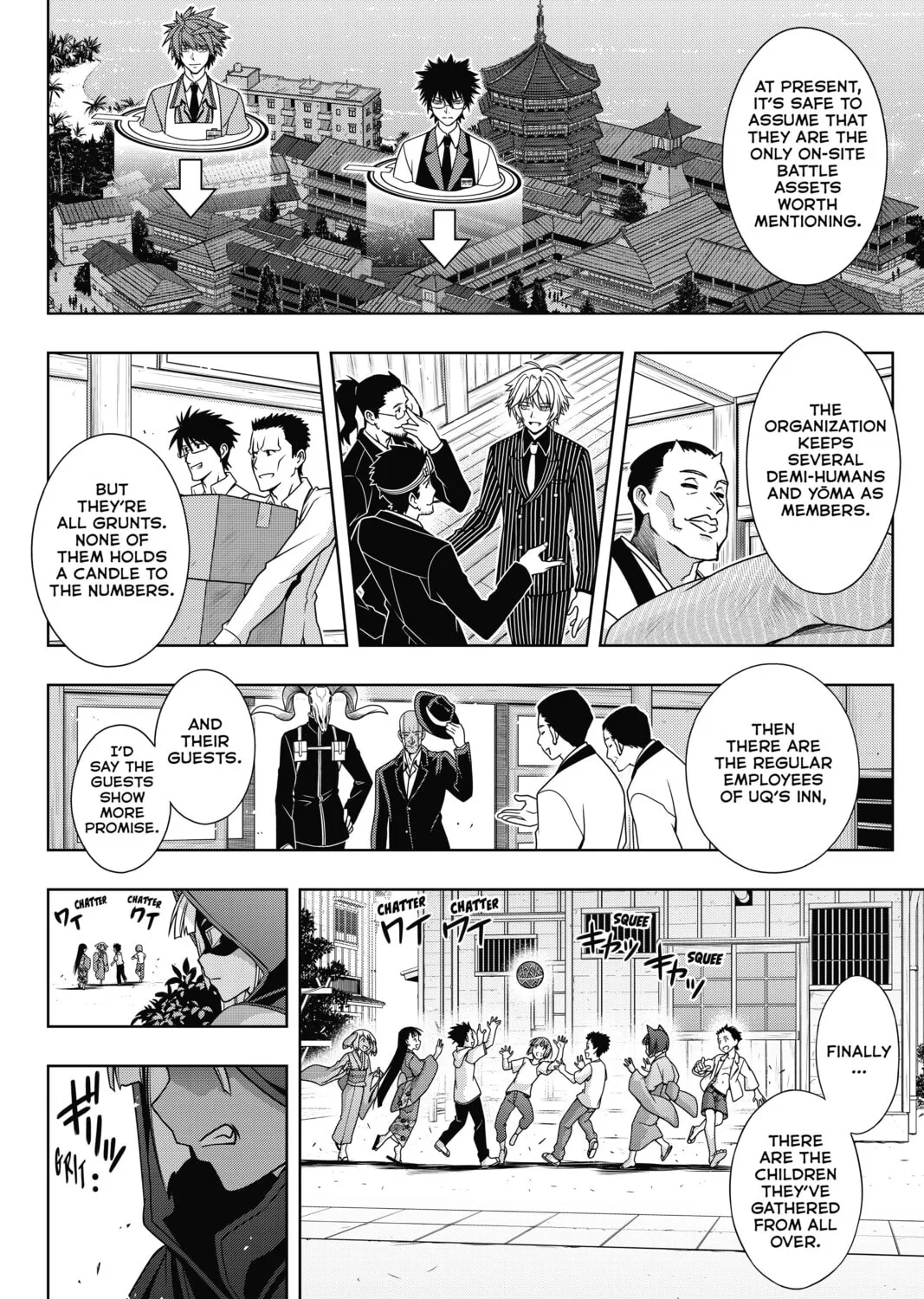 Read UQ HOLDER! chapter 141 image 20 on Lezhin