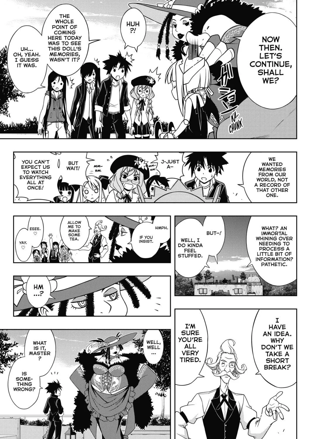 Read UQ HOLDER! chapter 141 image 4 on Lezhin