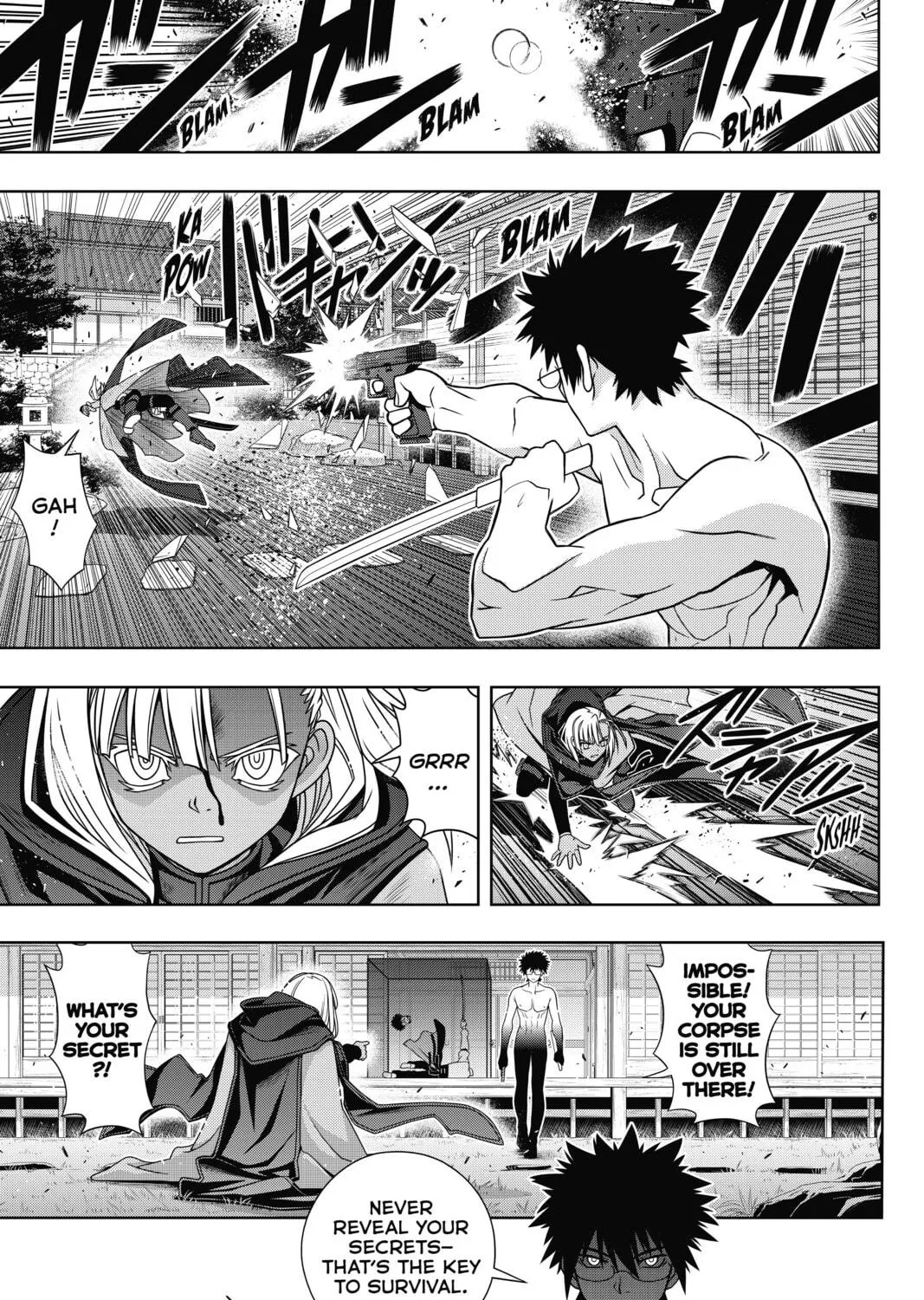 Read UQ HOLDER! chapter 141 image 46 on Lezhin