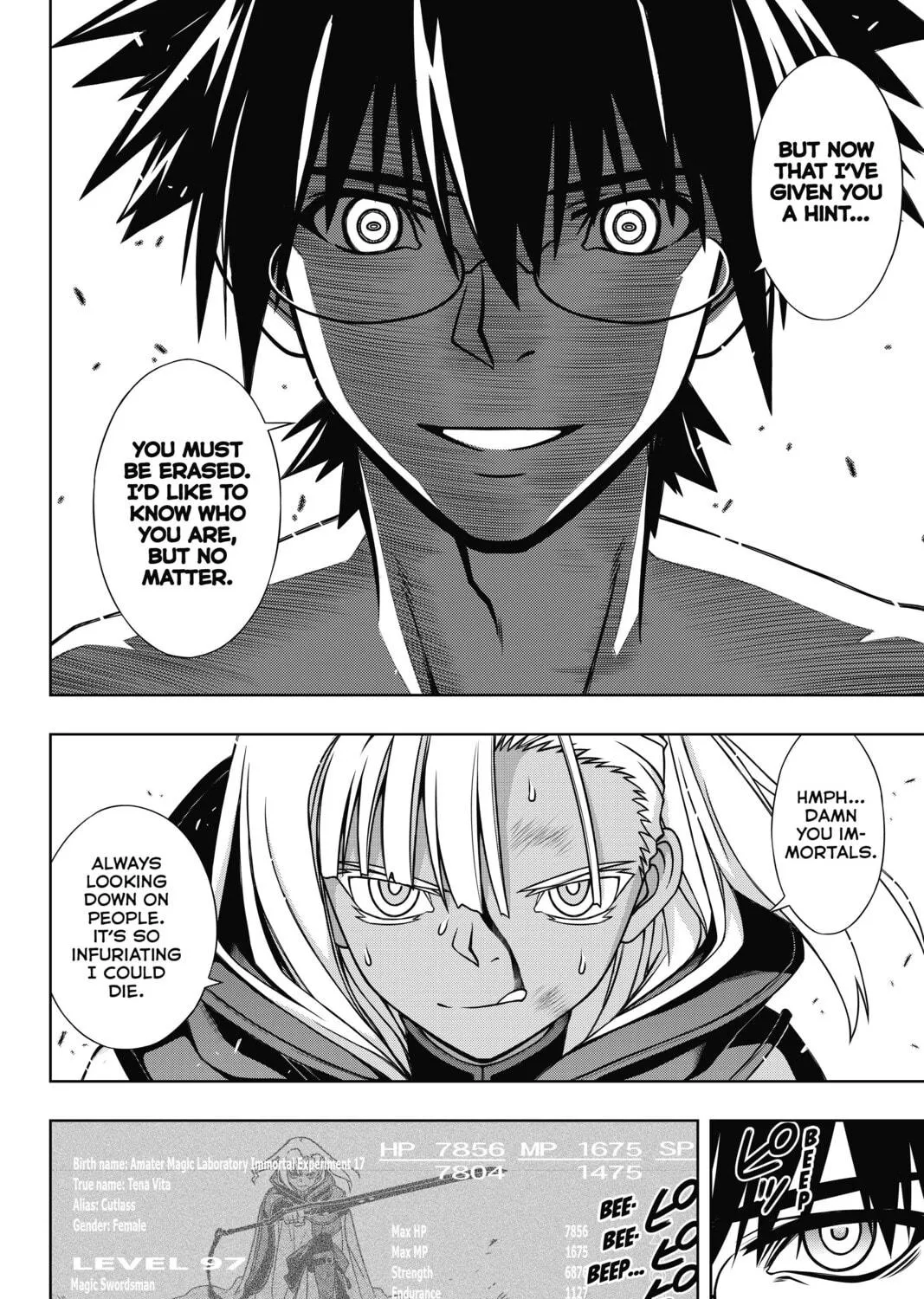 Read UQ HOLDER! chapter 141 image 48 on Lezhin
