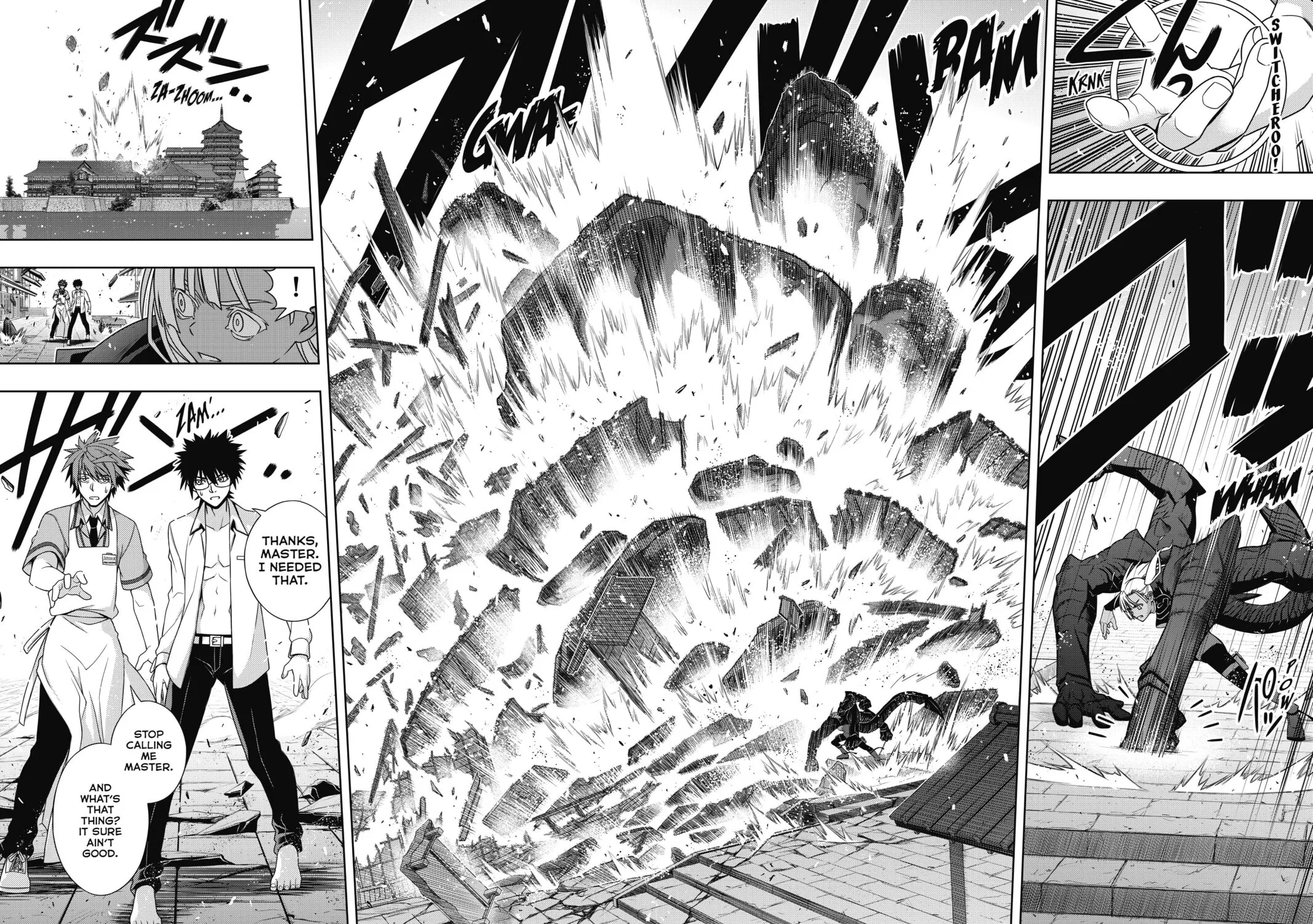 Read UQ HOLDER! chapter 141 image 64 on Lezhin