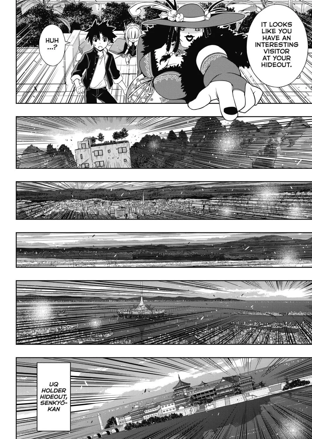 Read UQ HOLDER! chapter 141 image 8 on Lezhin