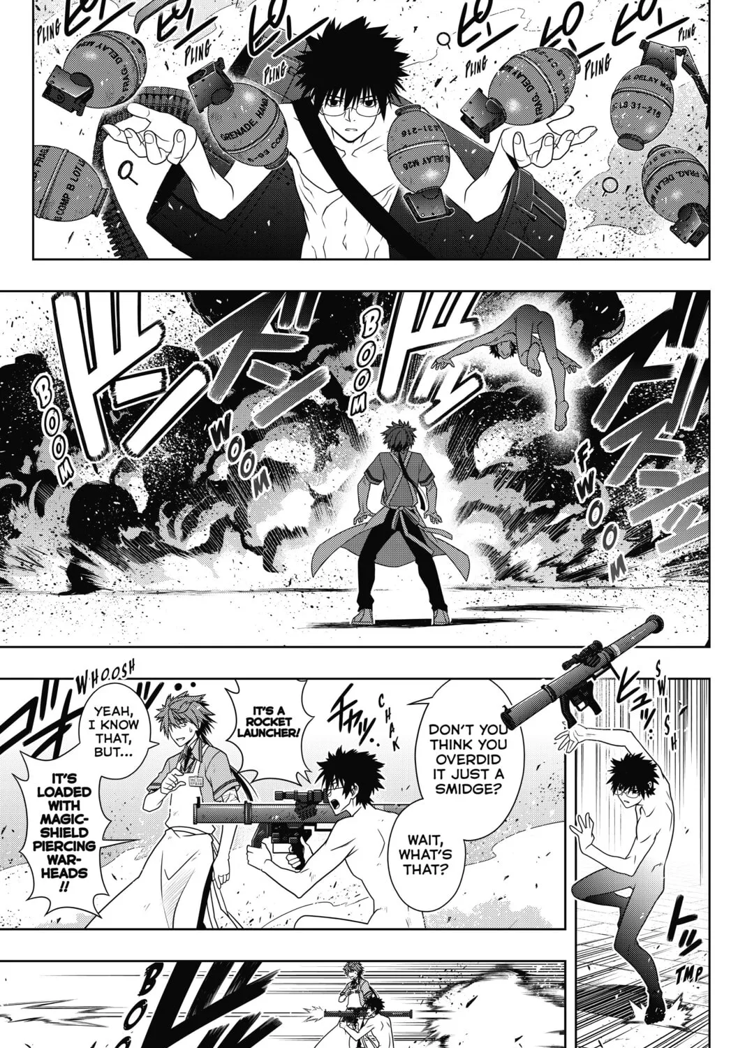 Read UQ HOLDER! chapter 142 image 12 on Lezhin