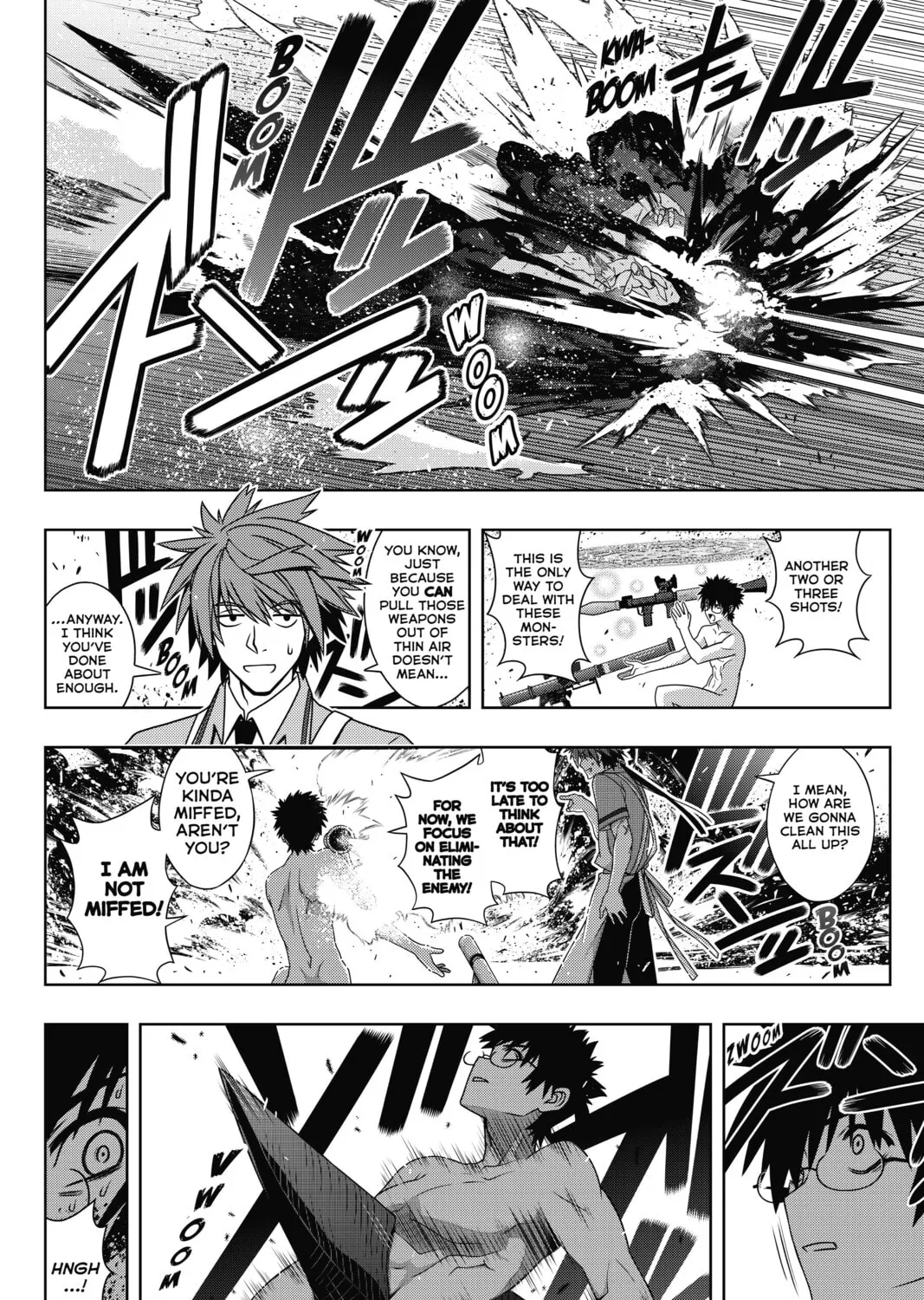 Read UQ HOLDER! chapter 142 image 14 on Lezhin