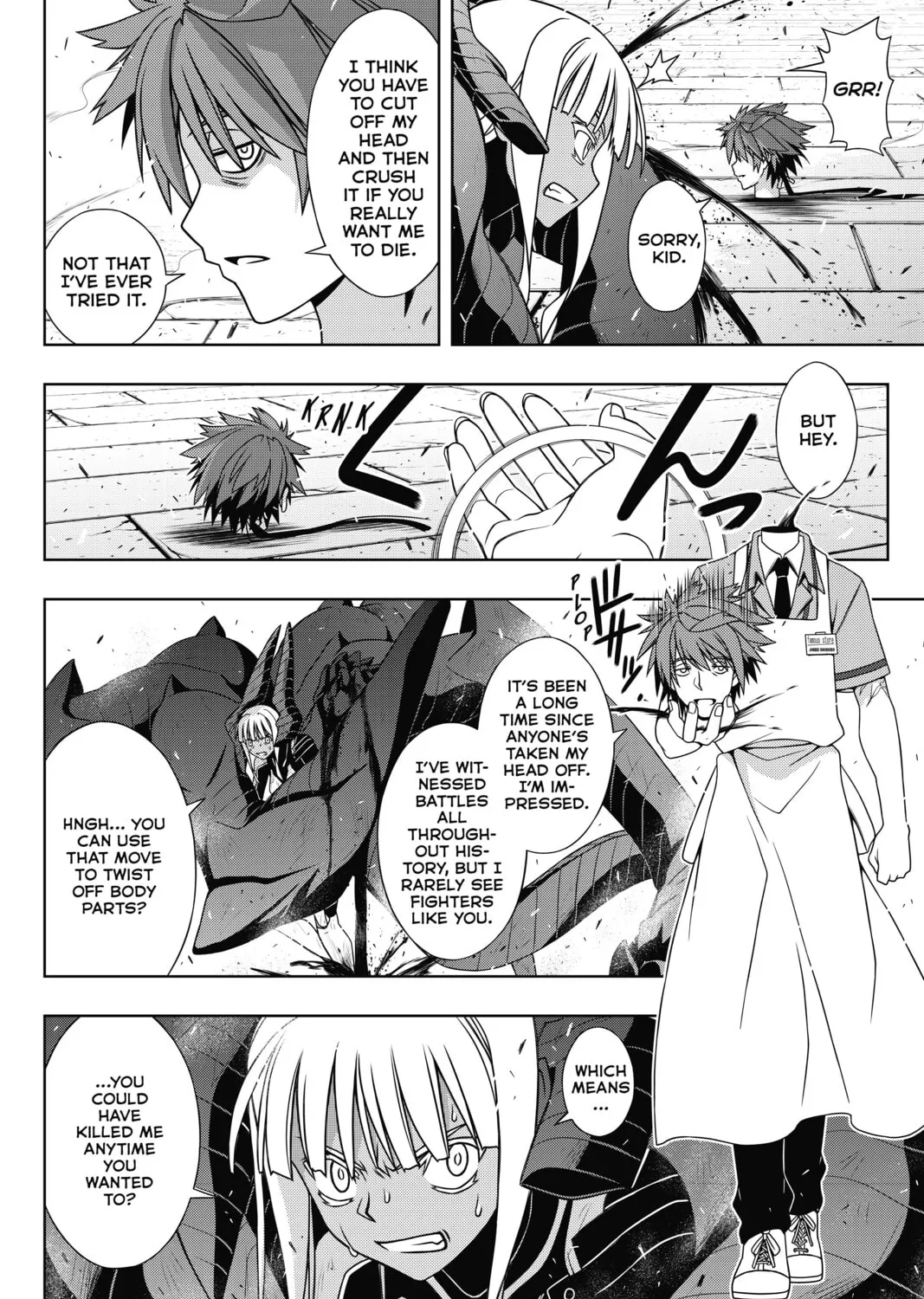 Read UQ HOLDER! chapter 142 image 32 on Lezhin
