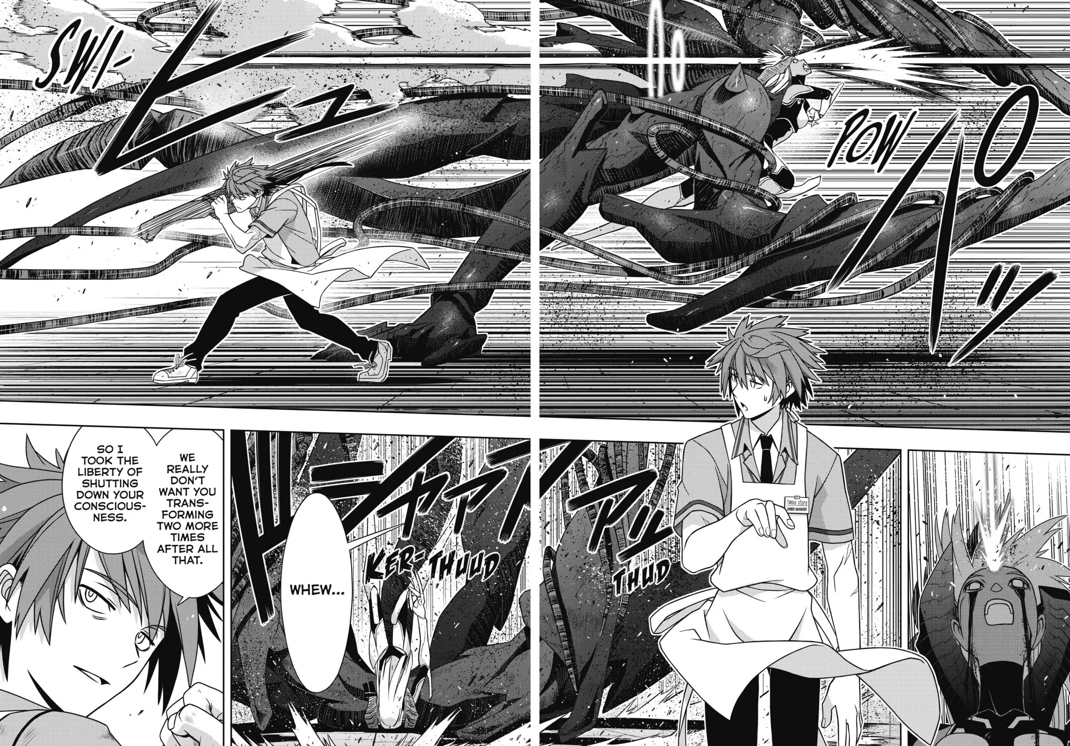 Read UQ HOLDER! chapter 142 image 44 on Lezhin