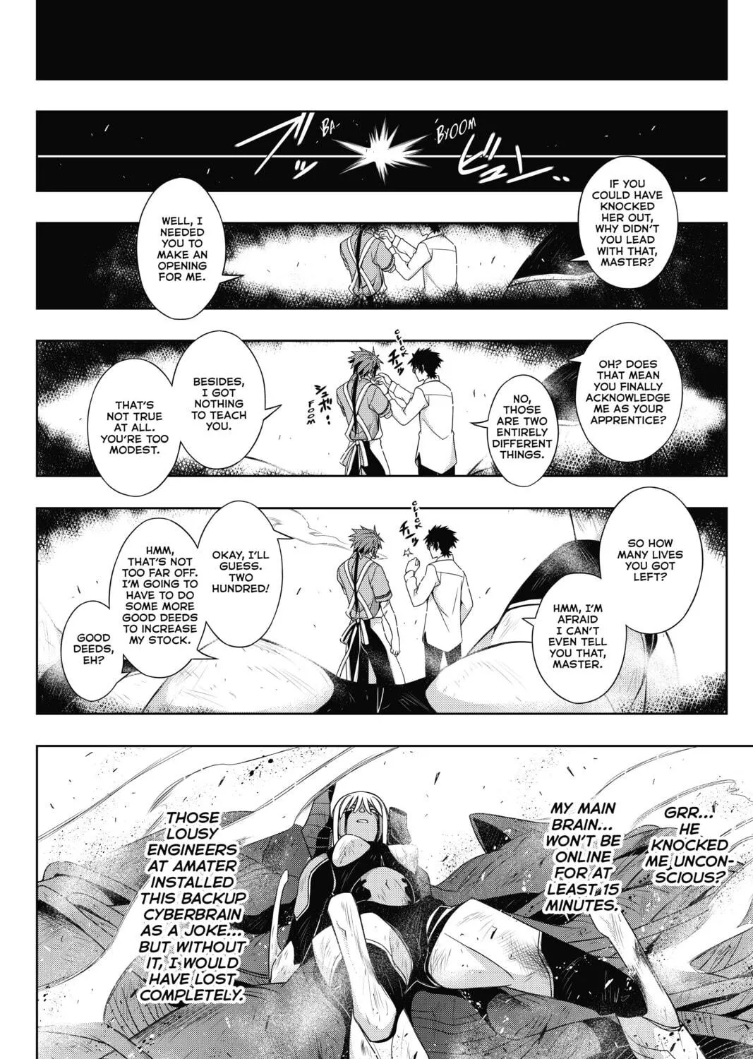 Read UQ HOLDER! chapter 142 image 46 on Lezhin