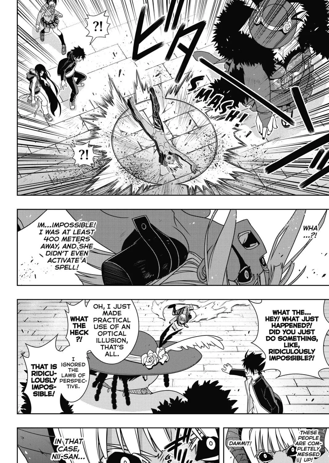 Read UQ HOLDER! chapter 142 image 58 on Lezhin