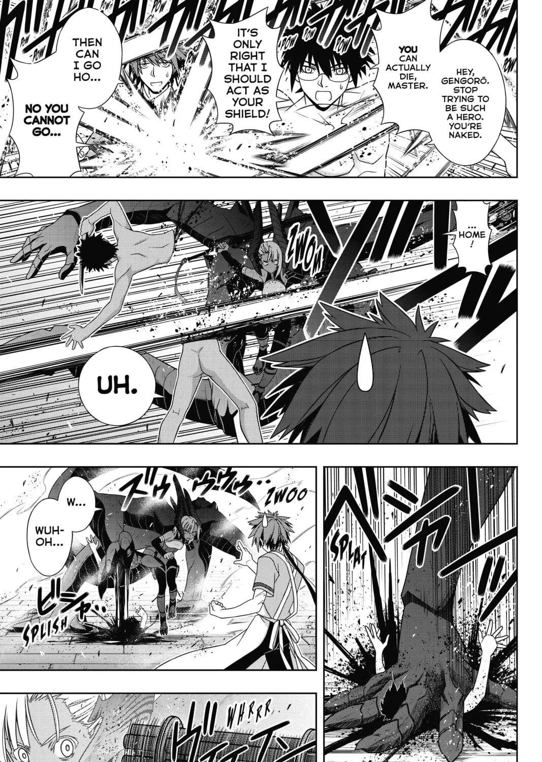 Read UQ HOLDER! chapter 142 image 8 on Lezhin