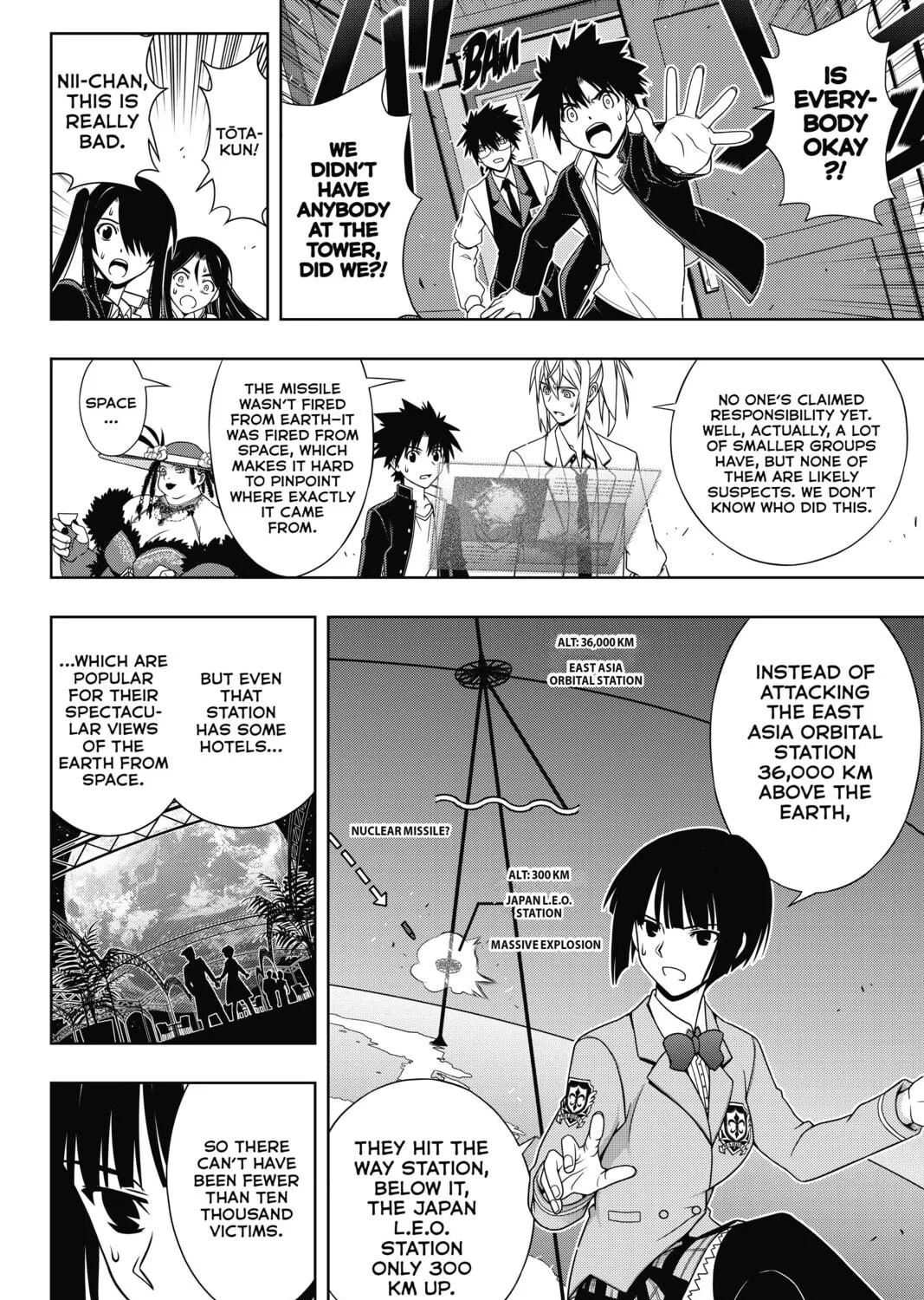 Read UQ HOLDER! chapter 143 image 10 on Lezhin
