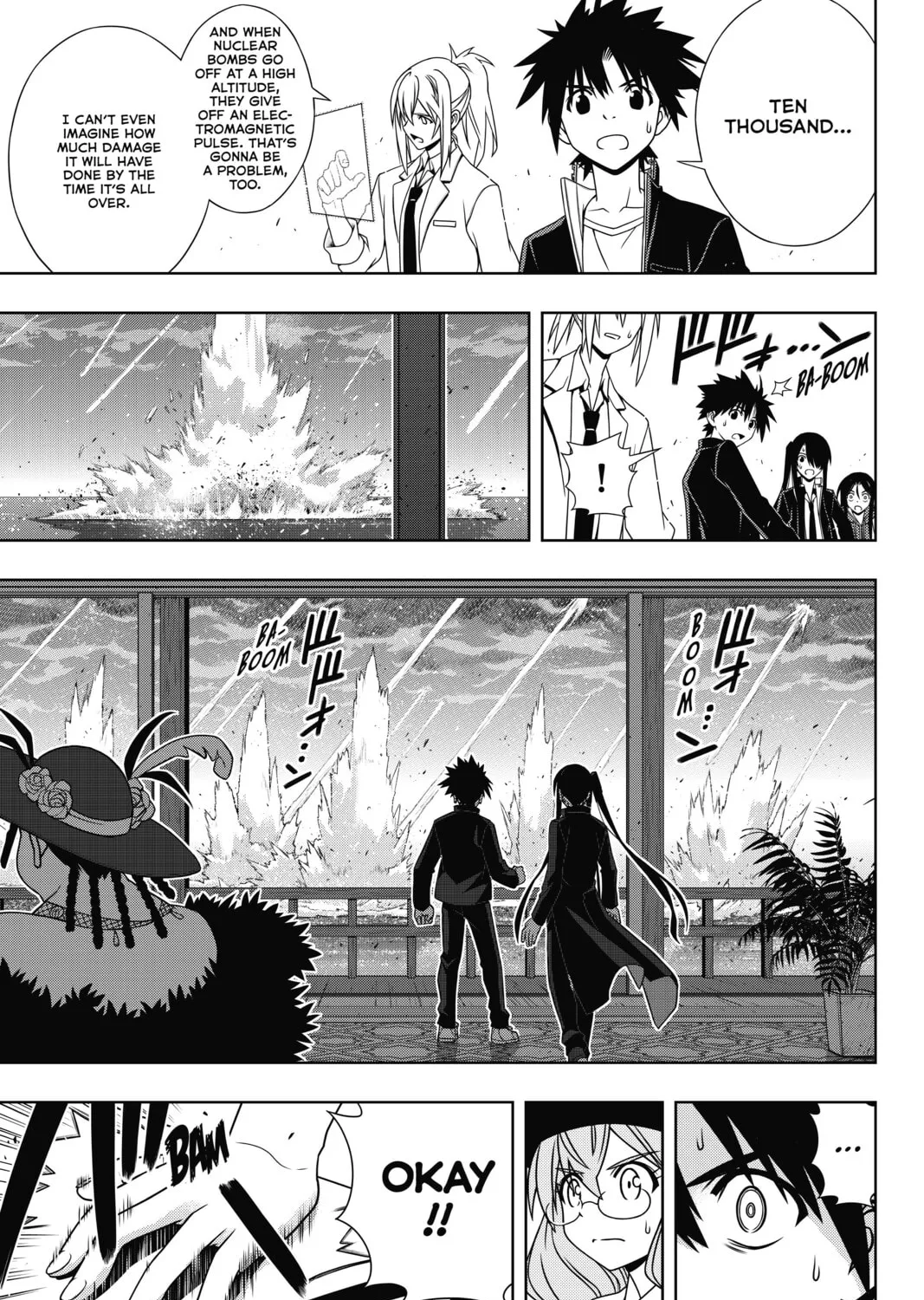 Read UQ HOLDER! chapter 143 image 12 on Lezhin
