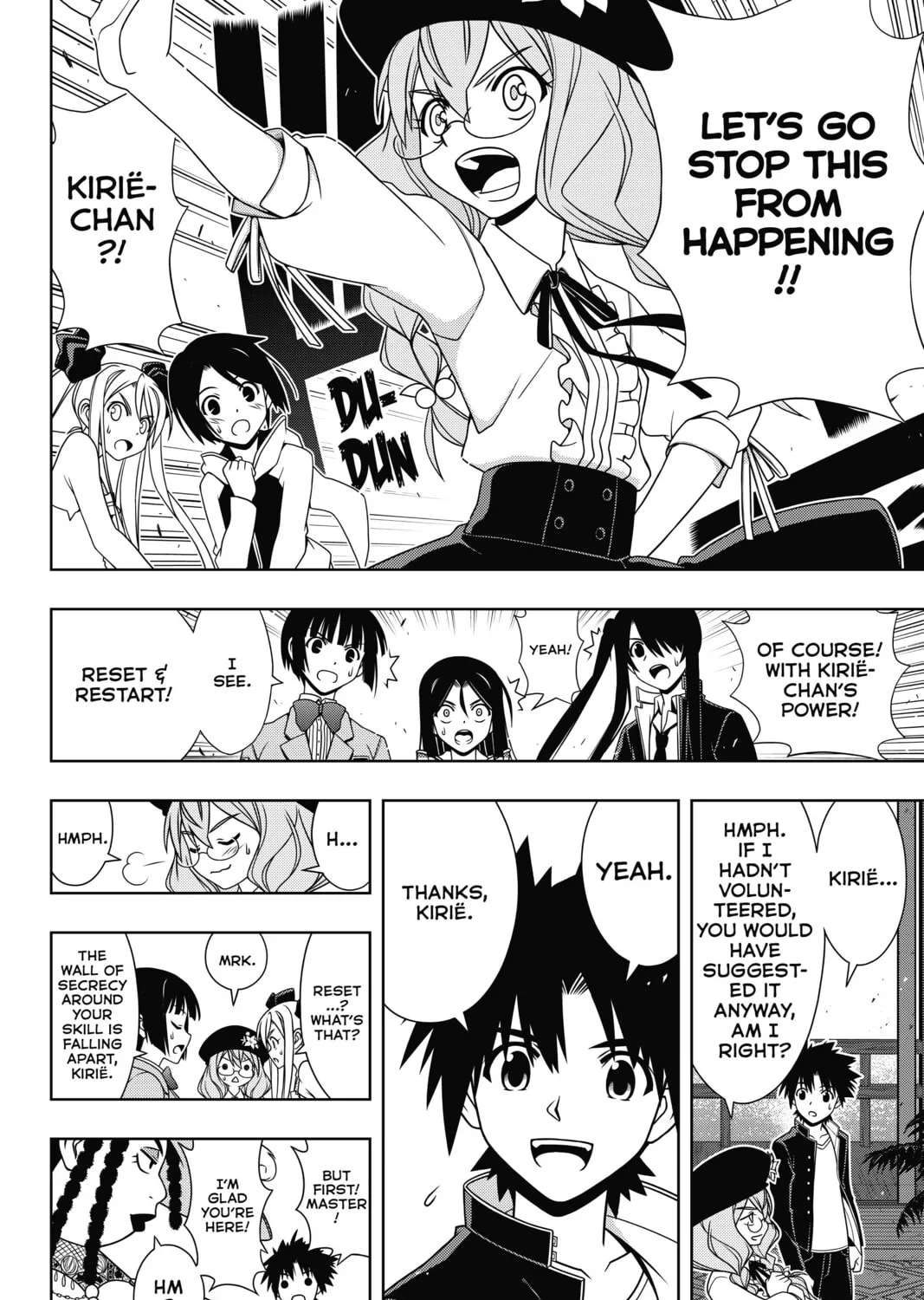 Read UQ HOLDER! chapter 143 image 14 on Lezhin