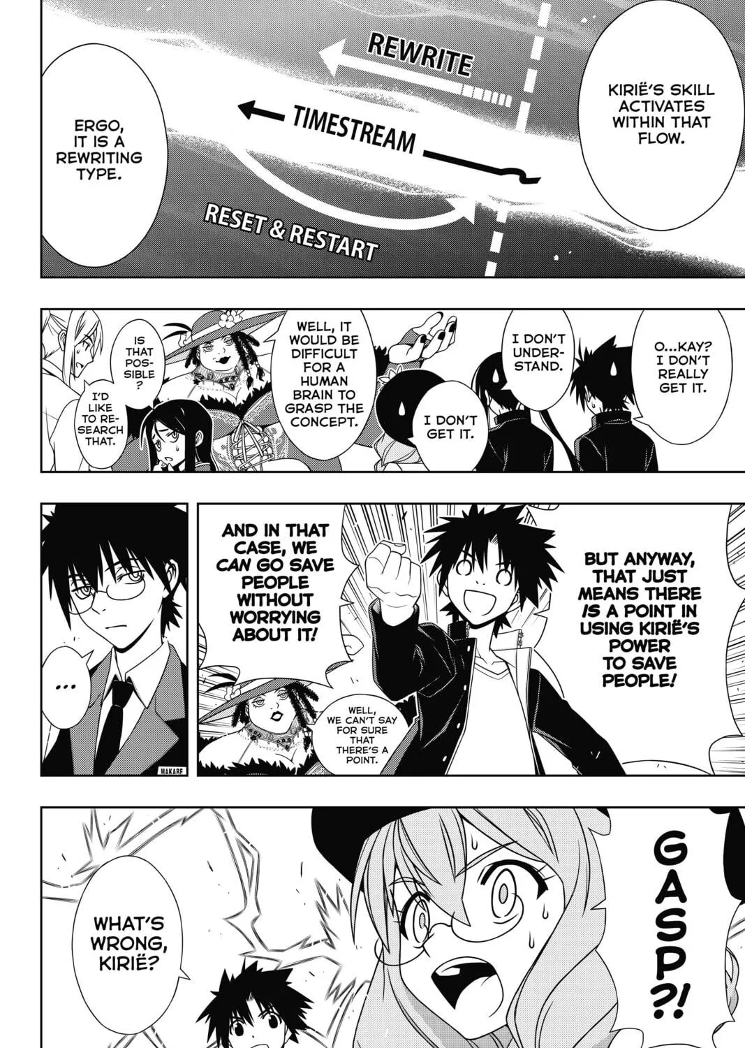 Read UQ HOLDER! chapter 143 image 18 on Lezhin