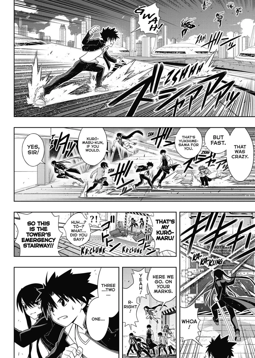 Read UQ HOLDER! chapter 143 image 46 on Lezhin