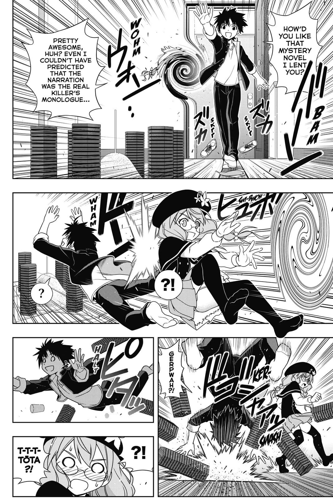 Read UQ HOLDER! chapter 144.1 image 8 on Lezhin