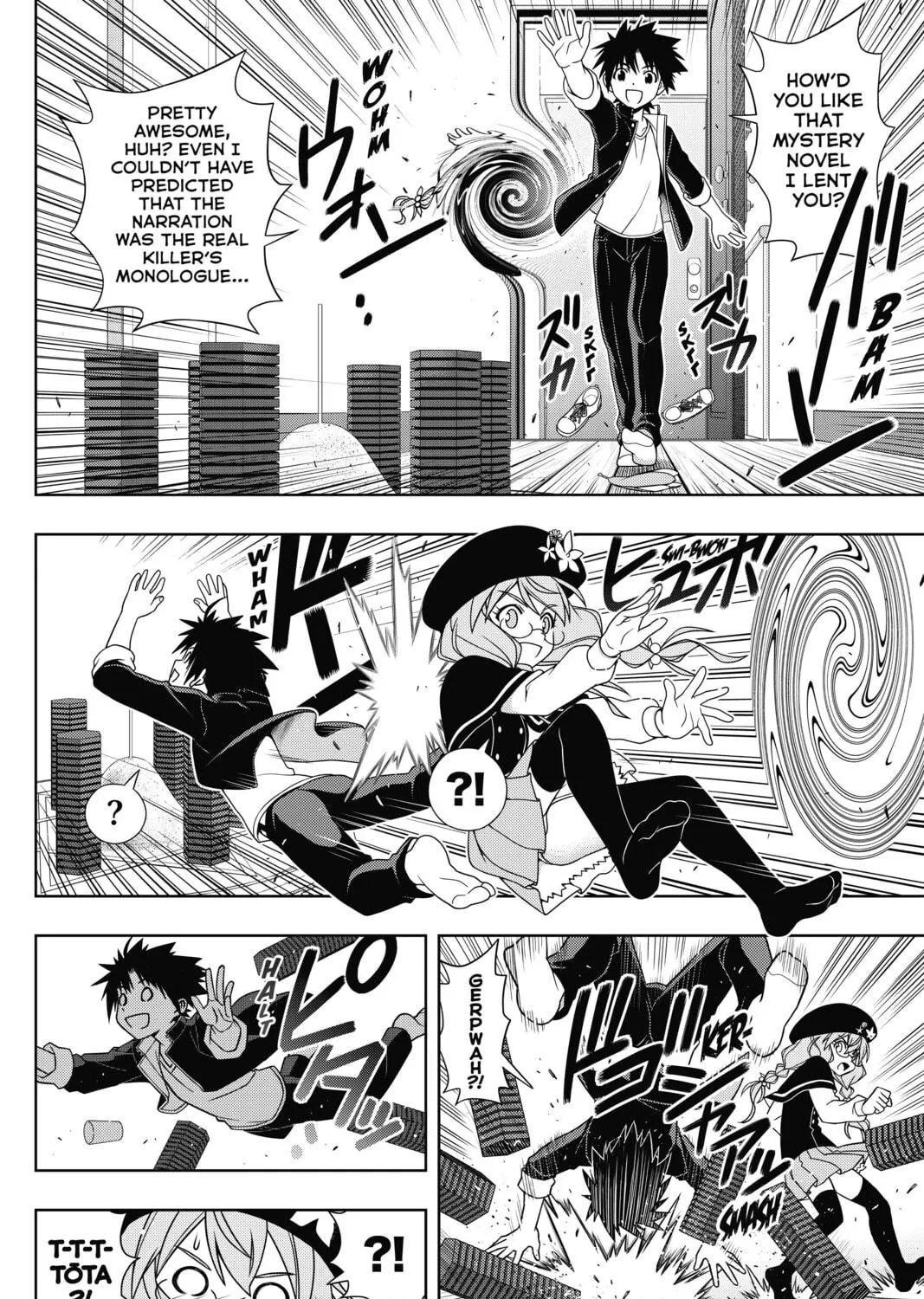 Read UQ HOLDER! chapter 144.5 image 16 on Lezhin