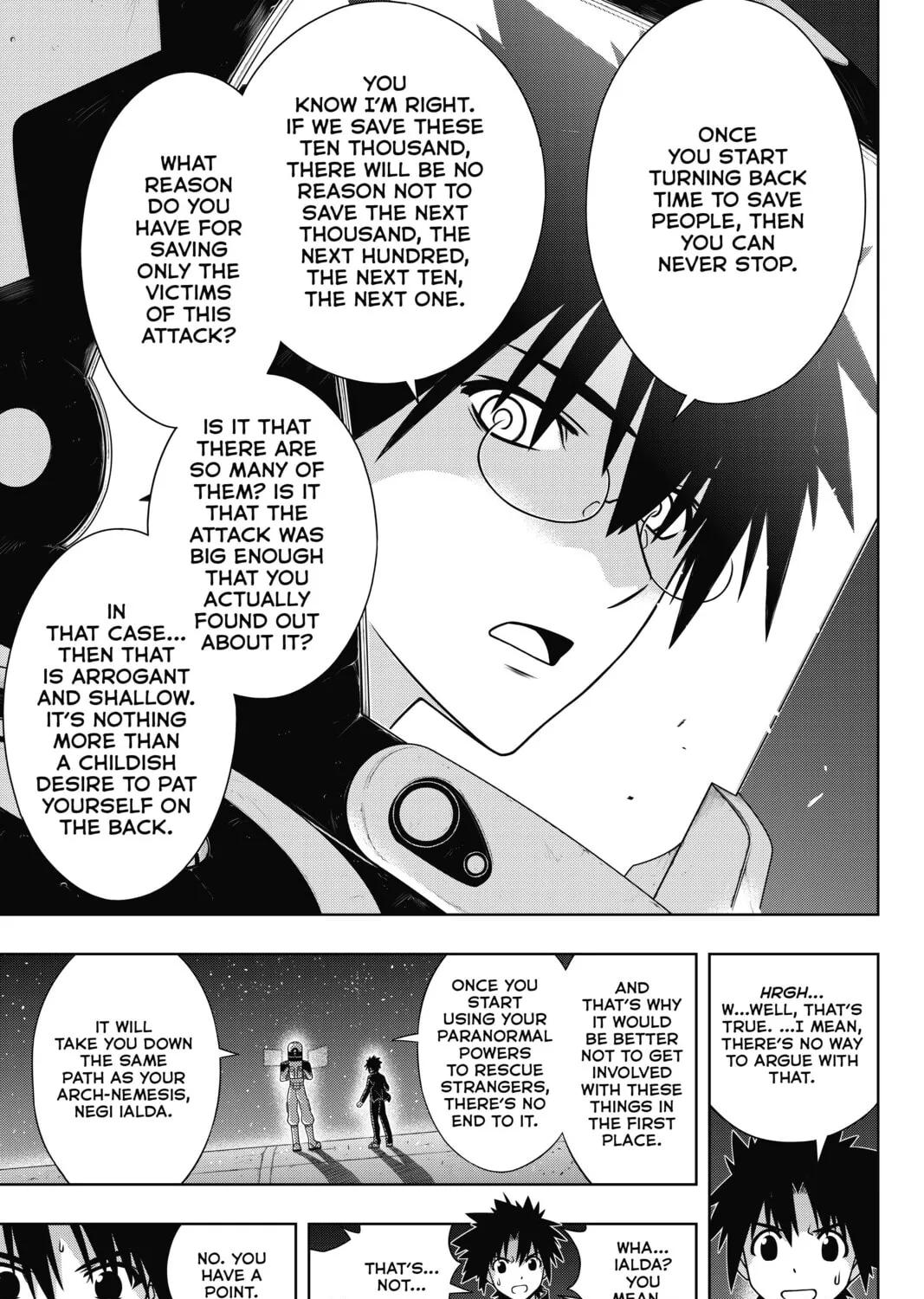 Read UQ HOLDER! chapter 144 image 14 on Lezhin