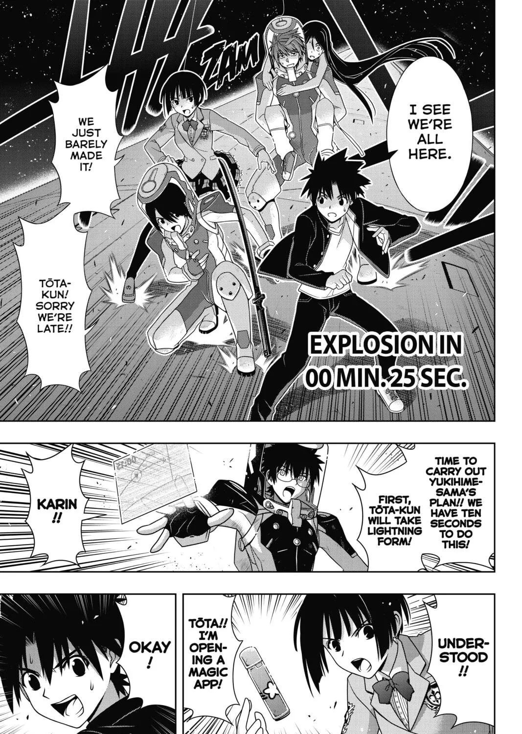 Read UQ HOLDER! chapter 144 image 18 on Lezhin