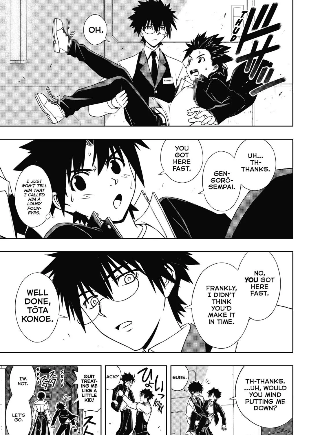 Read UQ HOLDER! chapter 144 image 4 on Lezhin