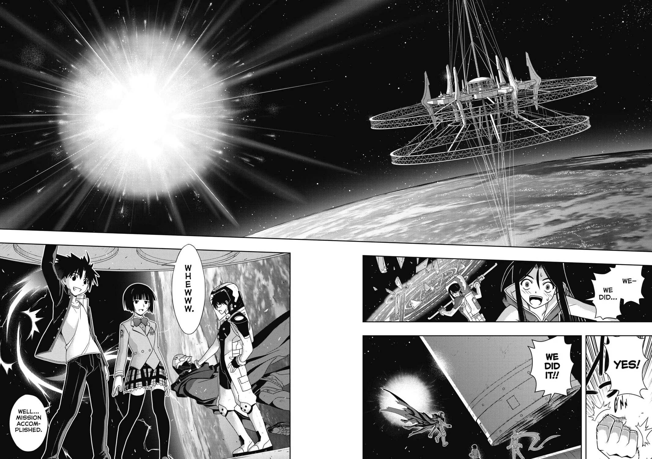 Read UQ HOLDER! chapter 144 image 46 on Lezhin