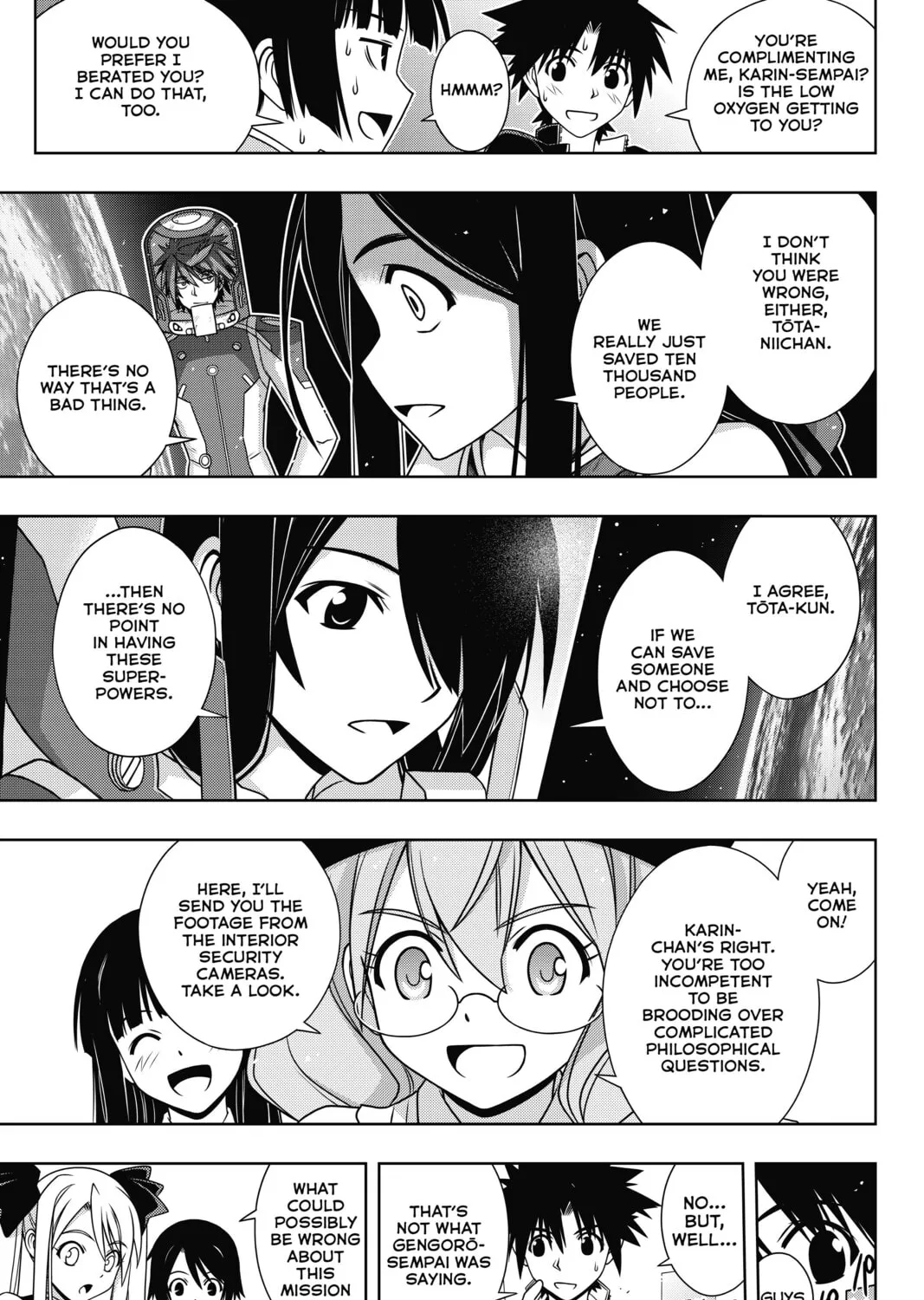 Read UQ HOLDER! chapter 144 image 54 on Lezhin