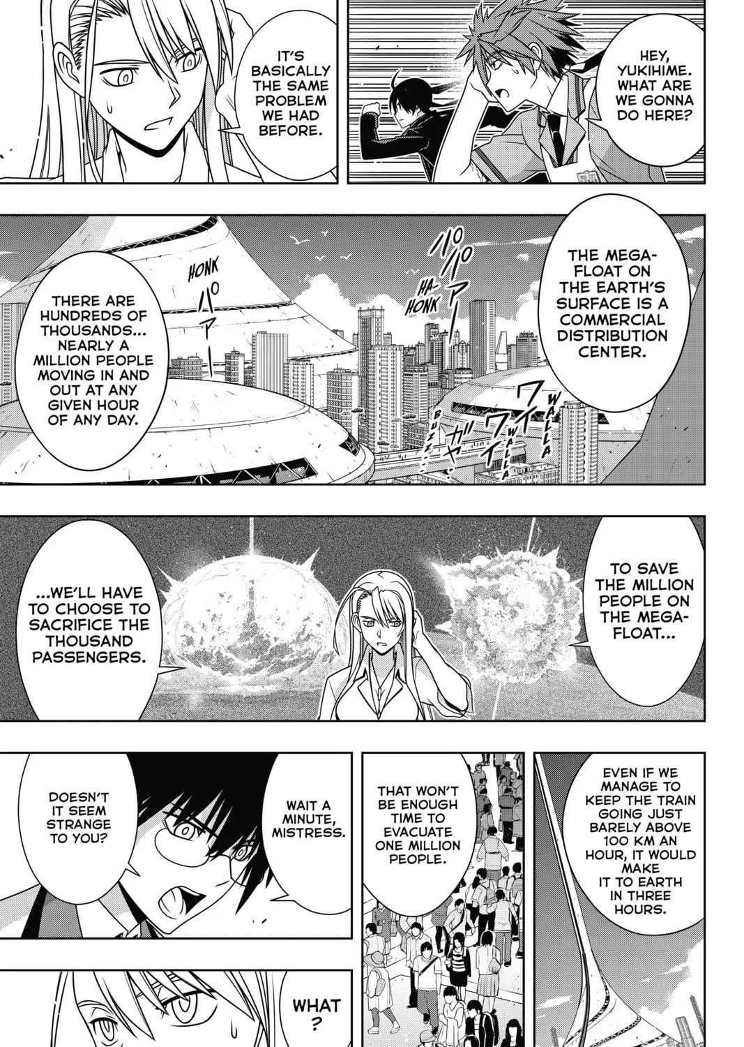 Read UQ HOLDER! chapter 145 image 14 on Lezhin