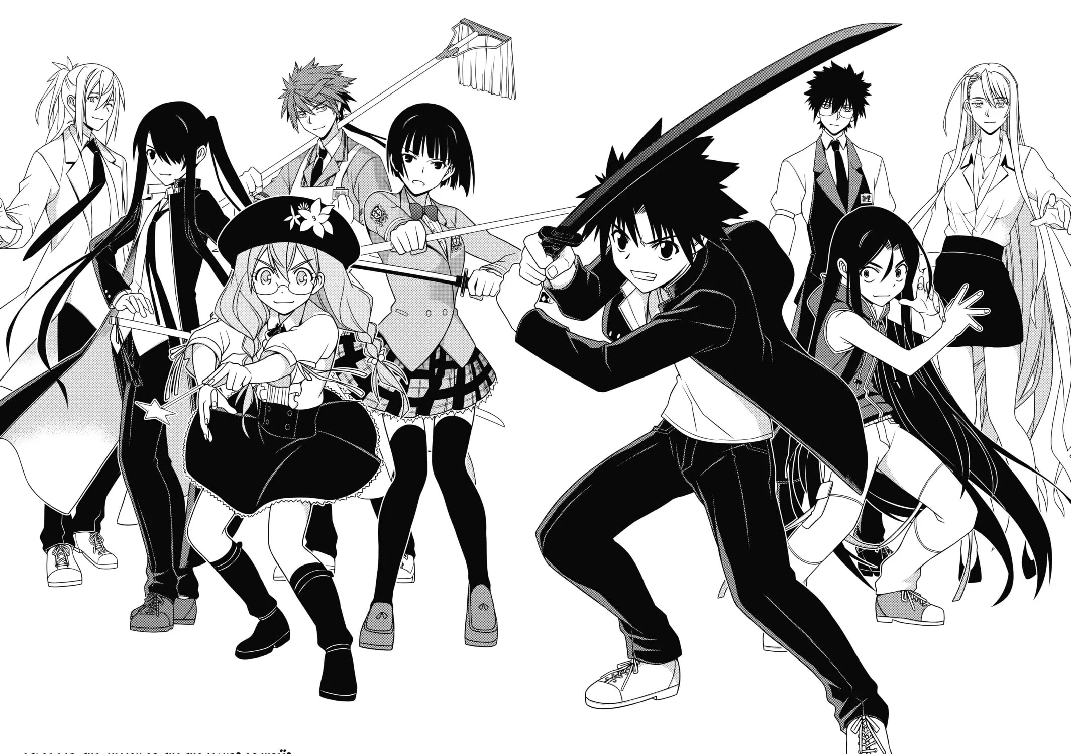 Read UQ HOLDER! chapter 145 image 2 on Lezhin