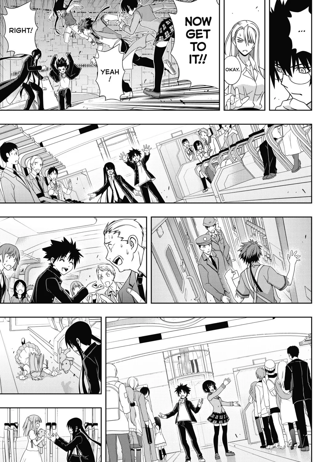 Read UQ HOLDER! chapter 146 image 12 on Lezhin
