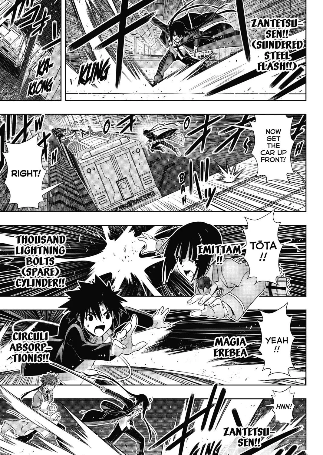 Read UQ HOLDER! chapter 146 image 16 on Lezhin