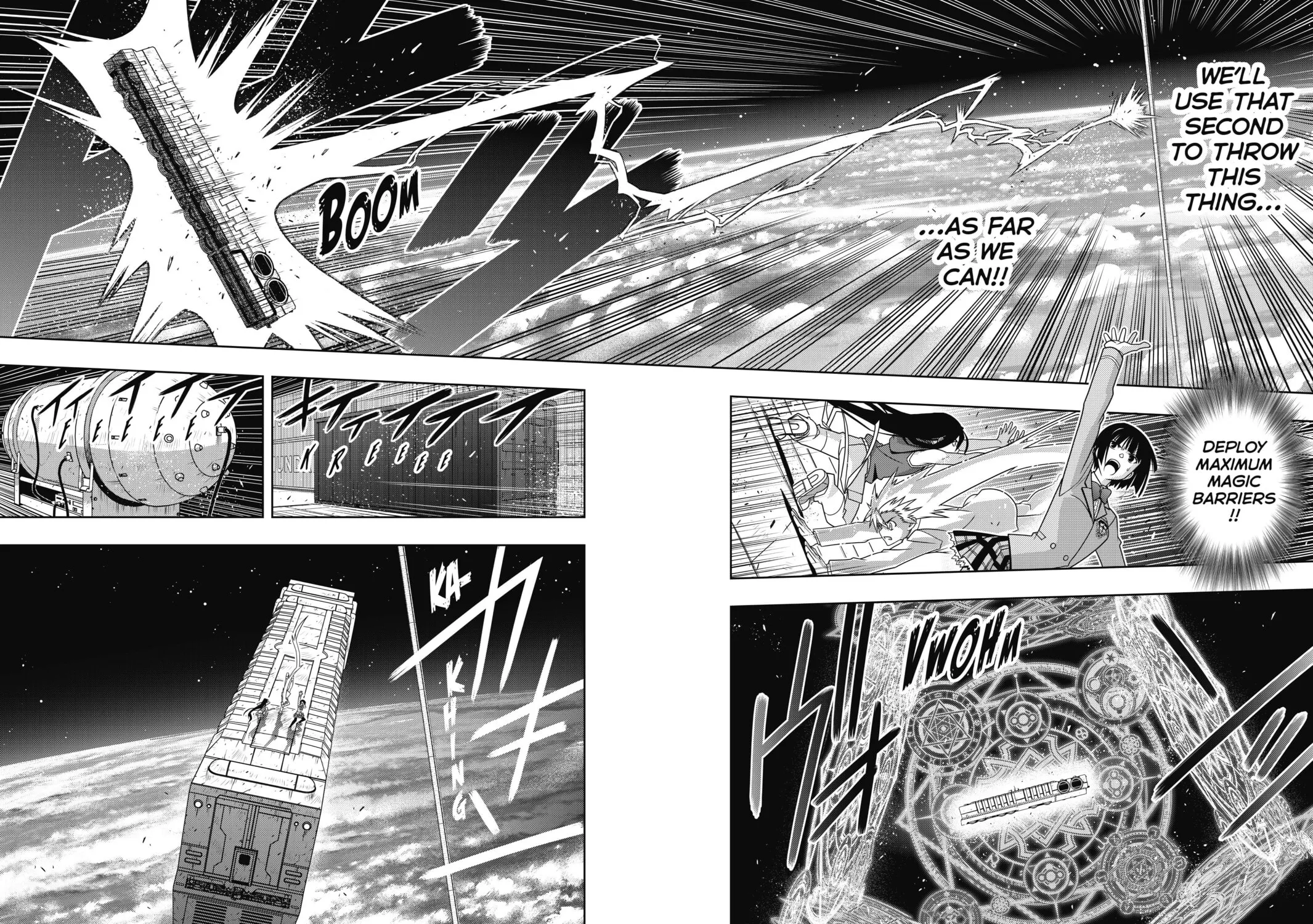 Read UQ HOLDER! chapter 146 image 22 on Lezhin