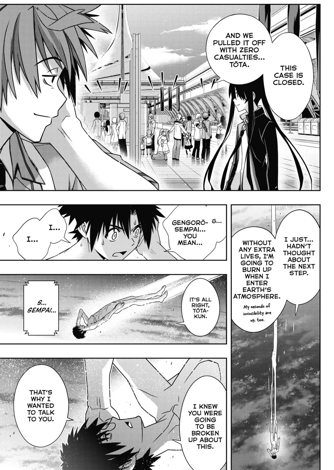 Read UQ HOLDER! chapter 146 image 56 on Lezhin