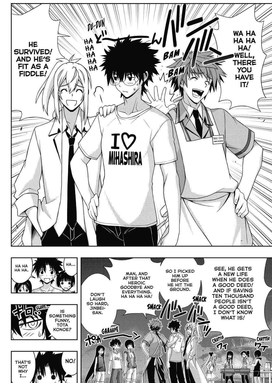 Read UQ HOLDER! chapter 146 image 70 on Lezhin