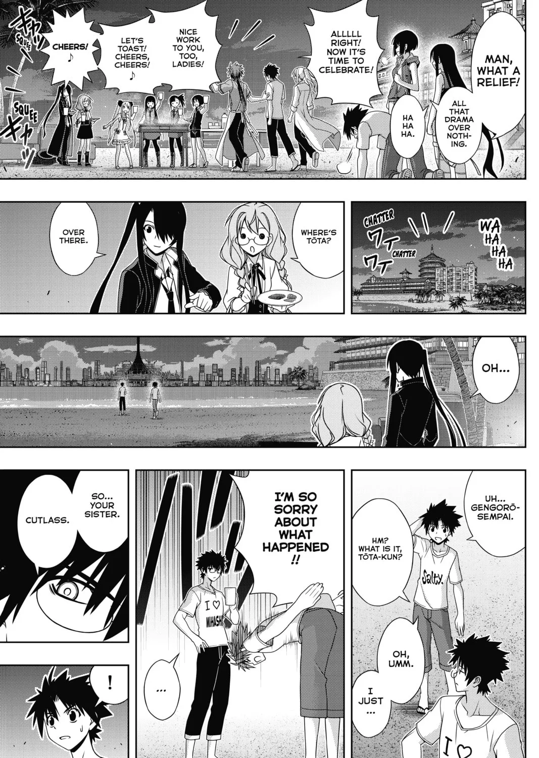 Read UQ HOLDER! chapter 146 image 72 on Lezhin