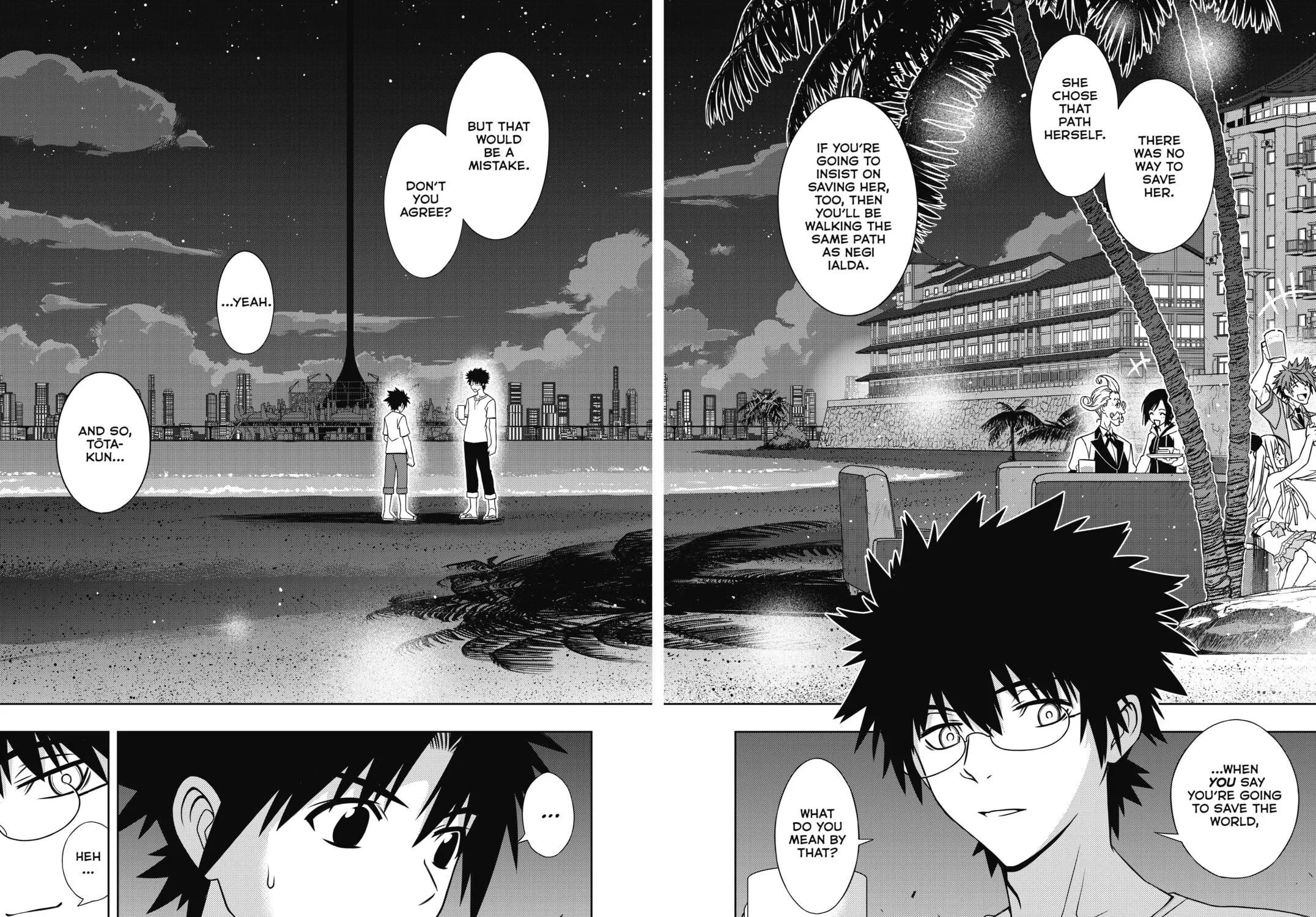 Read UQ HOLDER! chapter 146 image 74 on Lezhin