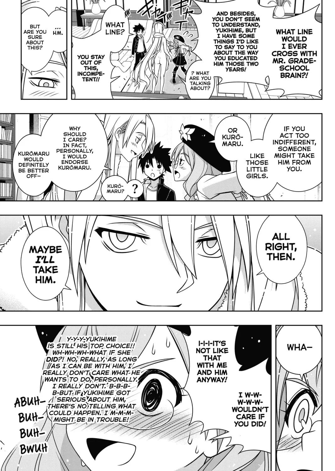 Read UQ HOLDER! chapter 147 image 12 on Lezhin