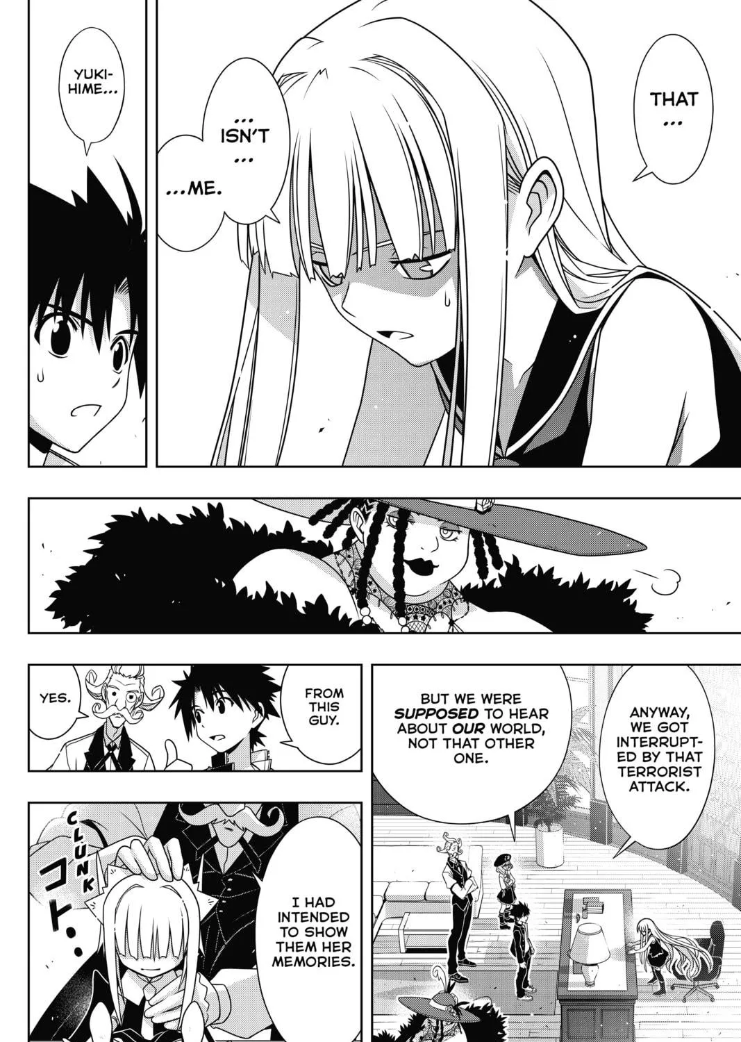 Read UQ HOLDER! chapter 147 image 34 on Lezhin