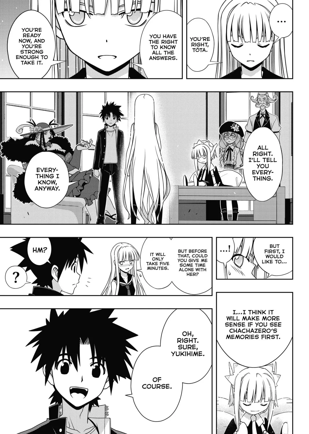 Read UQ HOLDER! chapter 147 image 44 on Lezhin