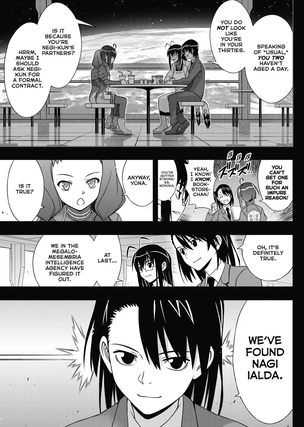 Read UQ HOLDER! chapter 148 image 24 on Lezhin