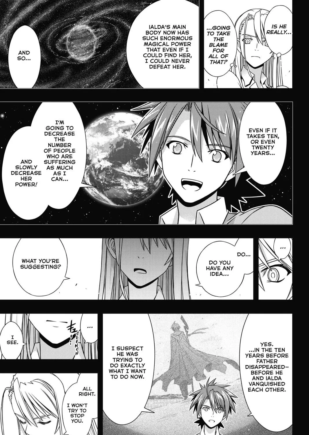 Read UQ HOLDER! chapter 149 image 52 on Lezhin