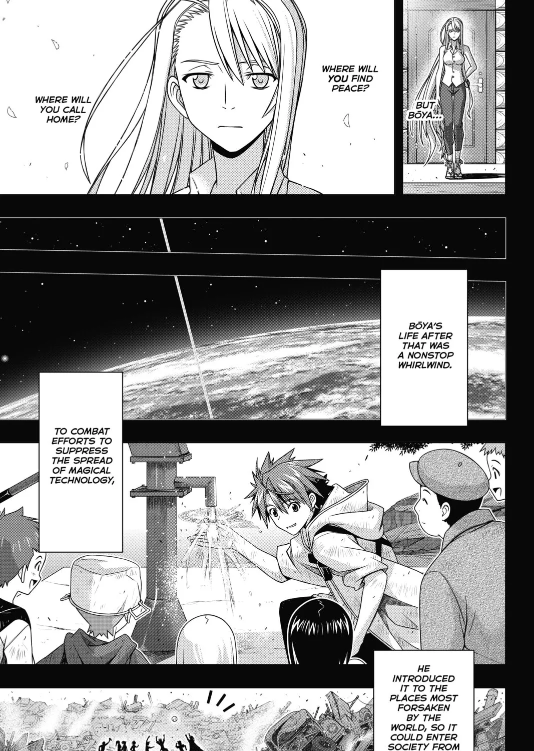 Read UQ HOLDER! chapter 149 image 56 on Lezhin