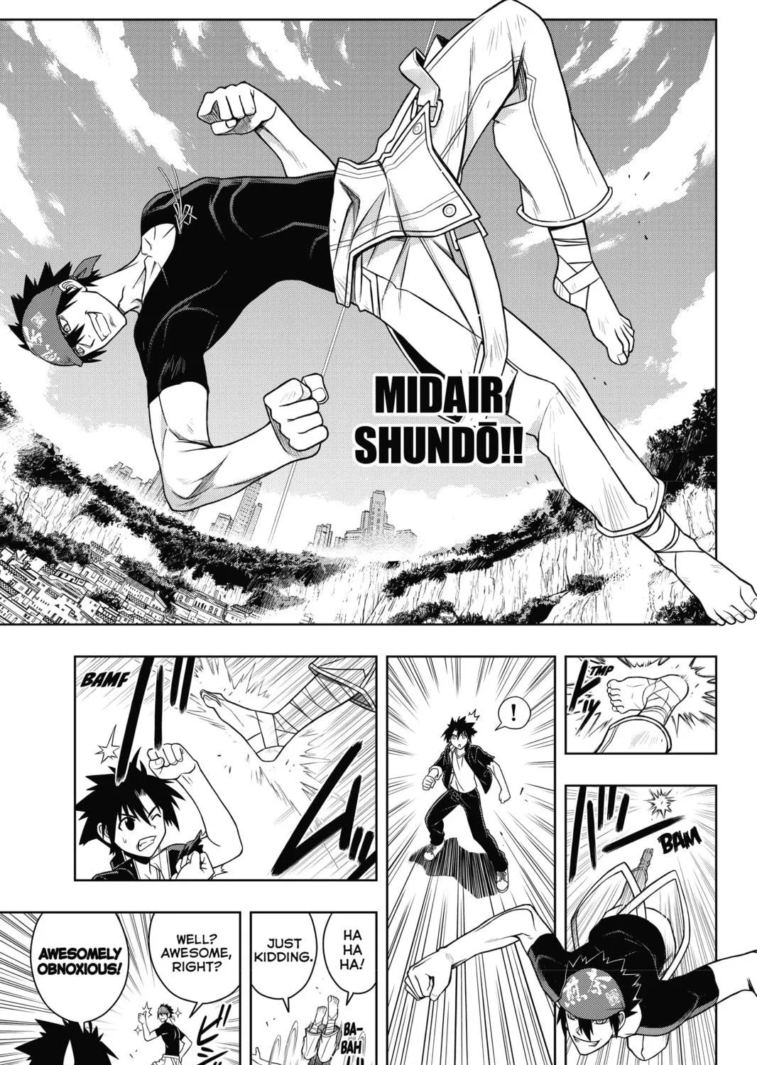 Read UQ HOLDER! chapter 15 image 28 on Lezhin