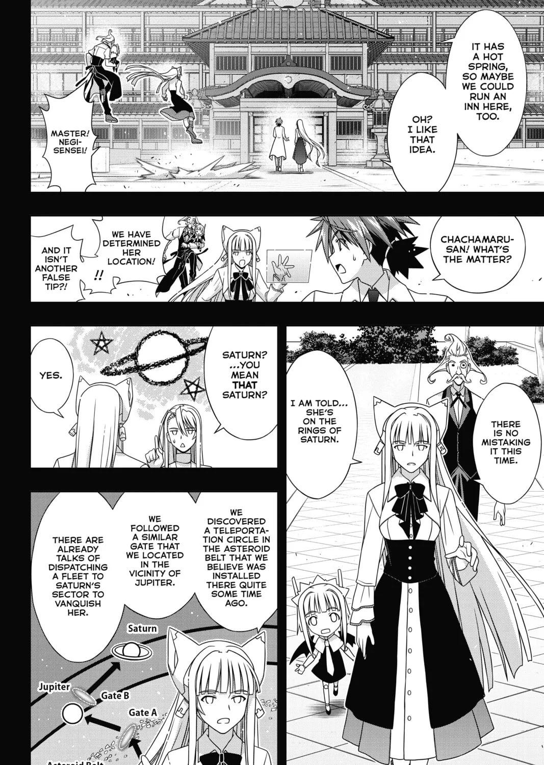 Read UQ HOLDER! chapter 150 image 12 on Lezhin