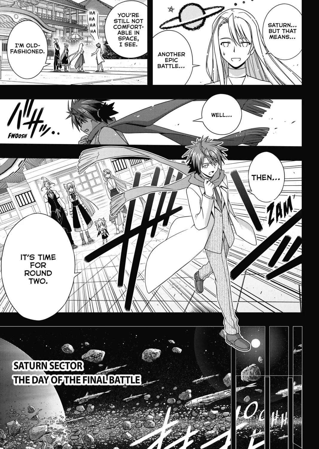 Read UQ HOLDER! chapter 150 image 14 on Lezhin