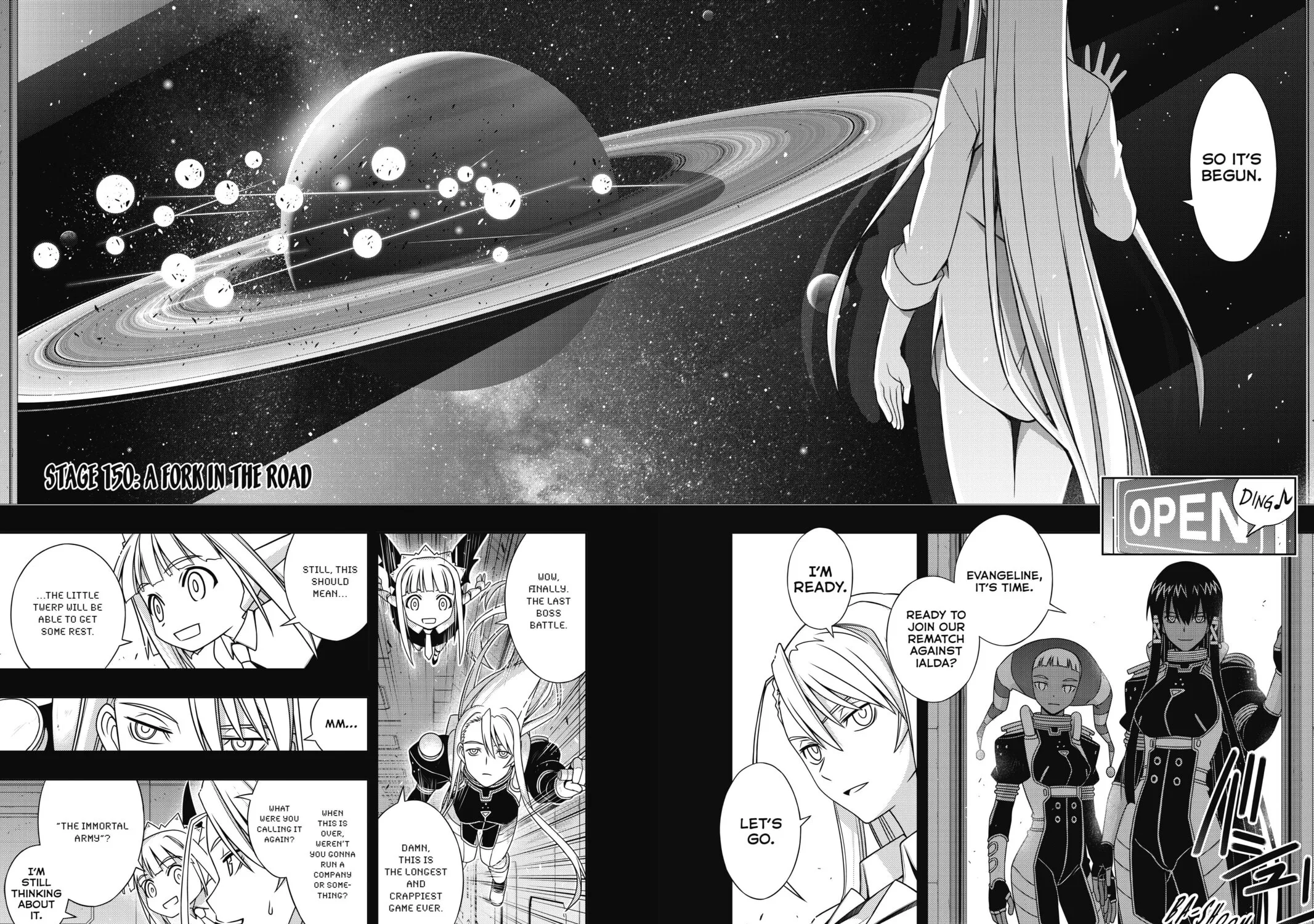 Read UQ HOLDER! chapter 150 image 2 on Lezhin