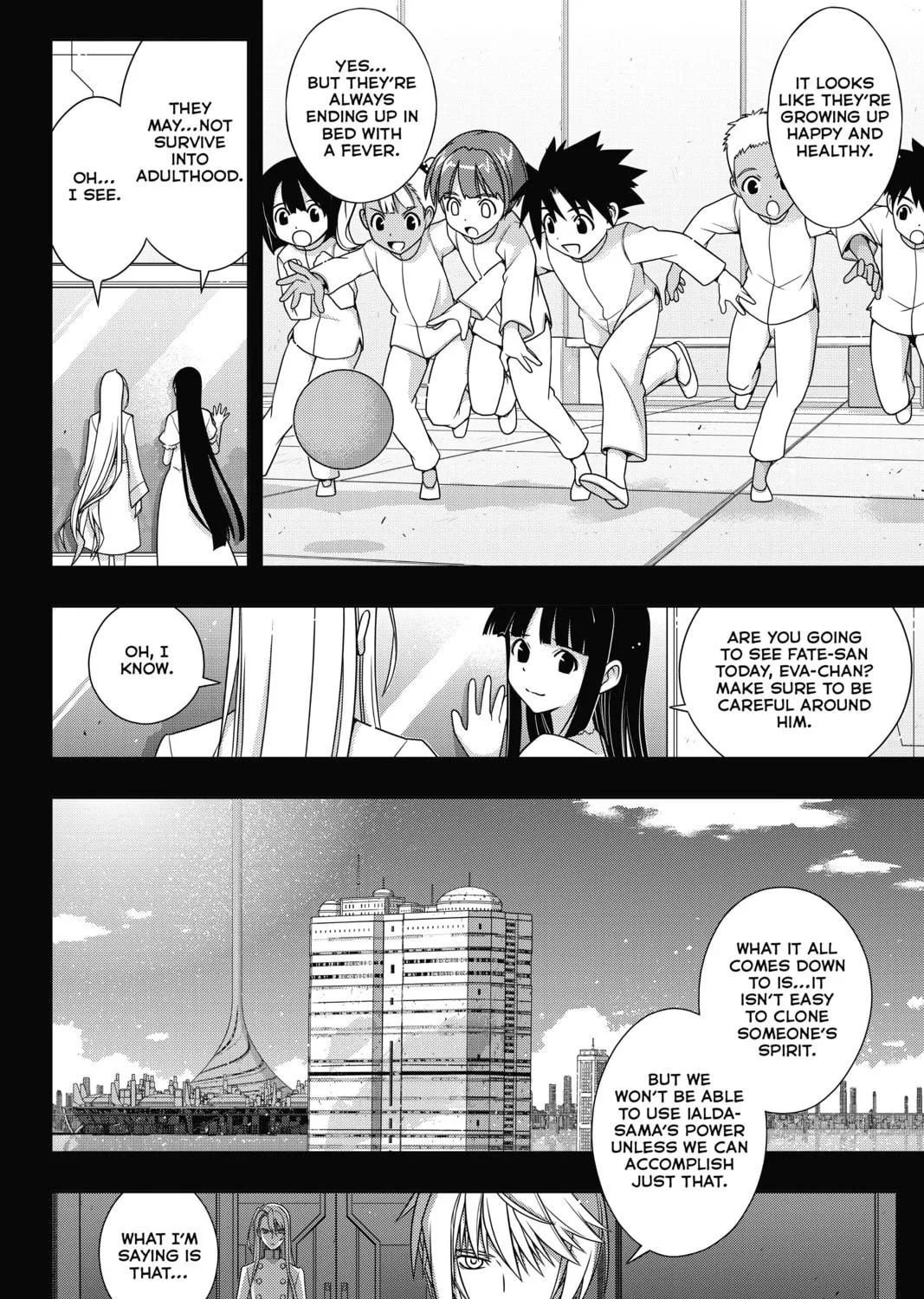 Read UQ HOLDER! chapter 150 image 34 on Lezhin