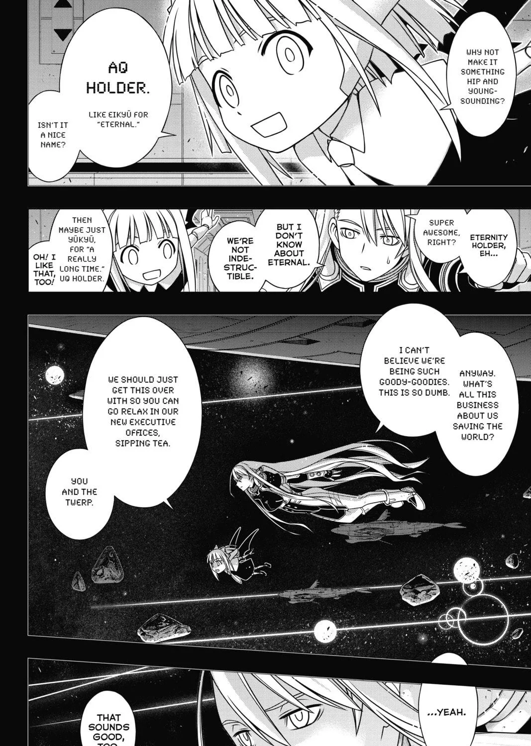 Read UQ HOLDER! chapter 150 image 4 on Lezhin