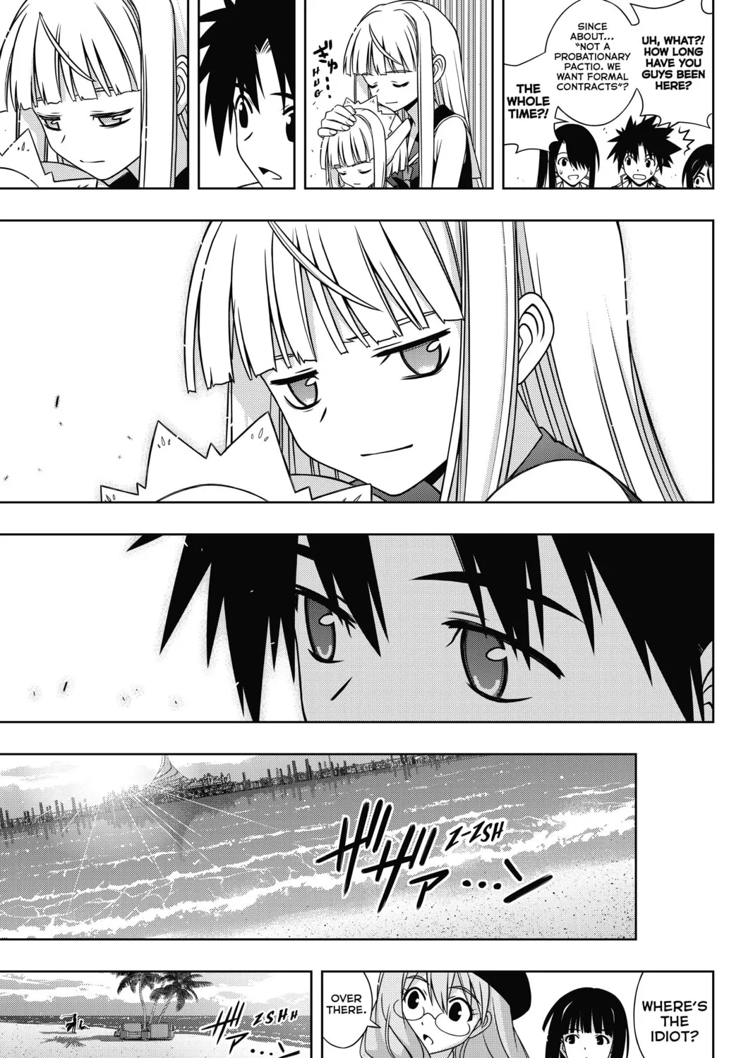 Read UQ HOLDER! chapter 150 image 66 on Lezhin
