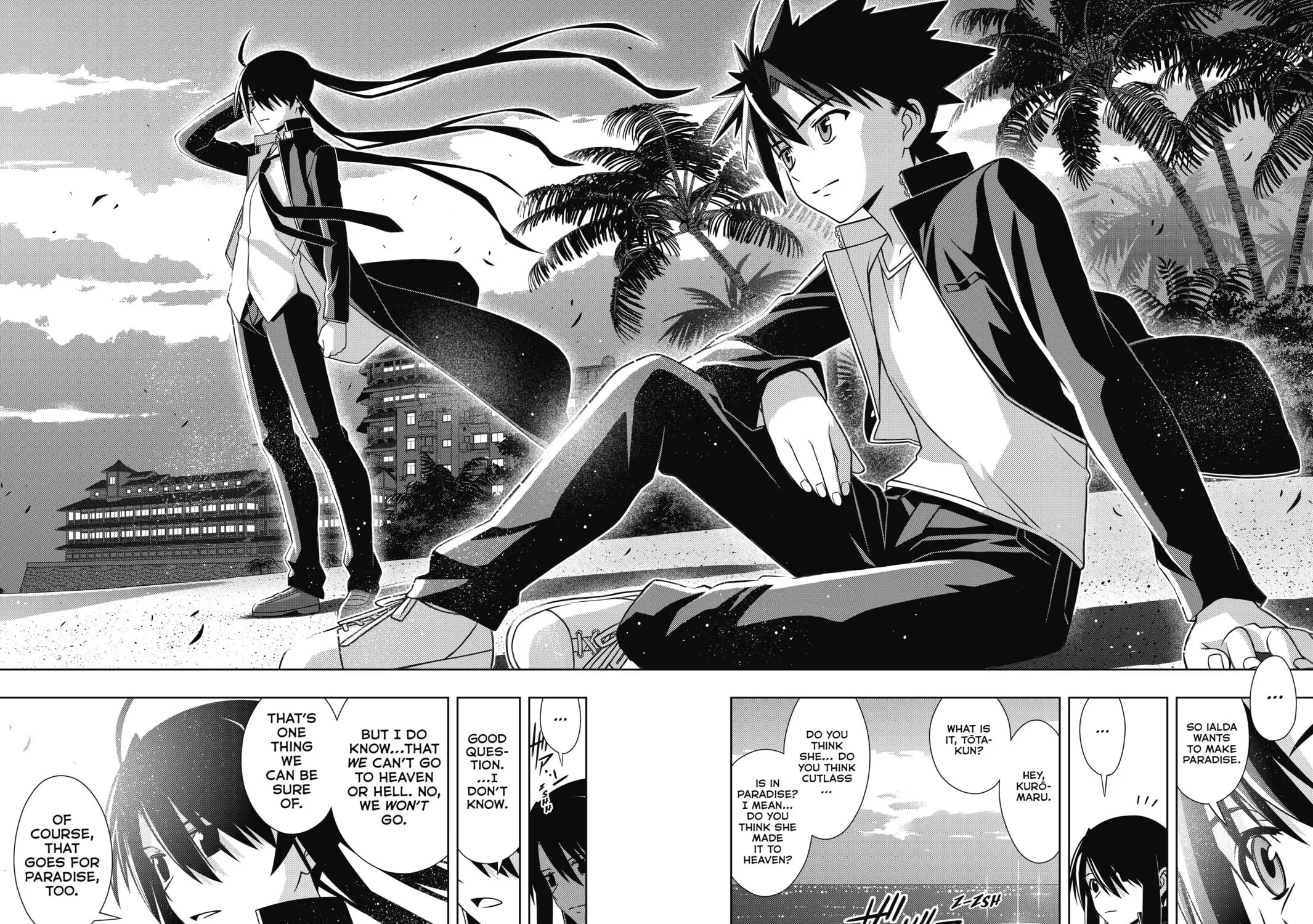 Read UQ HOLDER! chapter 150 image 68 on Lezhin